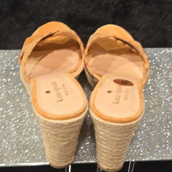 Kate Spade The Tabby Wedge Espadrille Slides - Picture 9 of 9